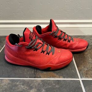 Jordan CP3.VIII Challenge Red Tour Yellow Black Mens Athletic Sneaker size 13